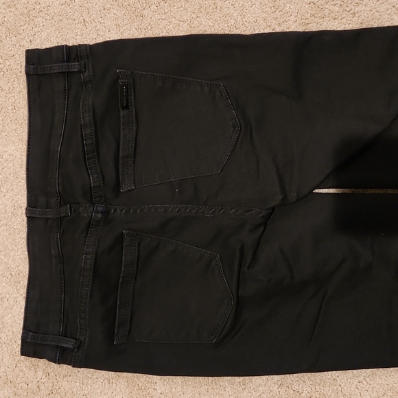 White House Black Market Cropped Black Jeans With Hemline  Embellishment - Picture 8 of 9